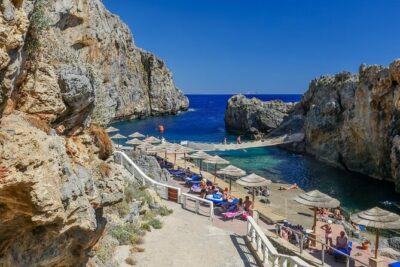 From Chania private trip to Spili-Kourtaliotiko-Kalypso beach