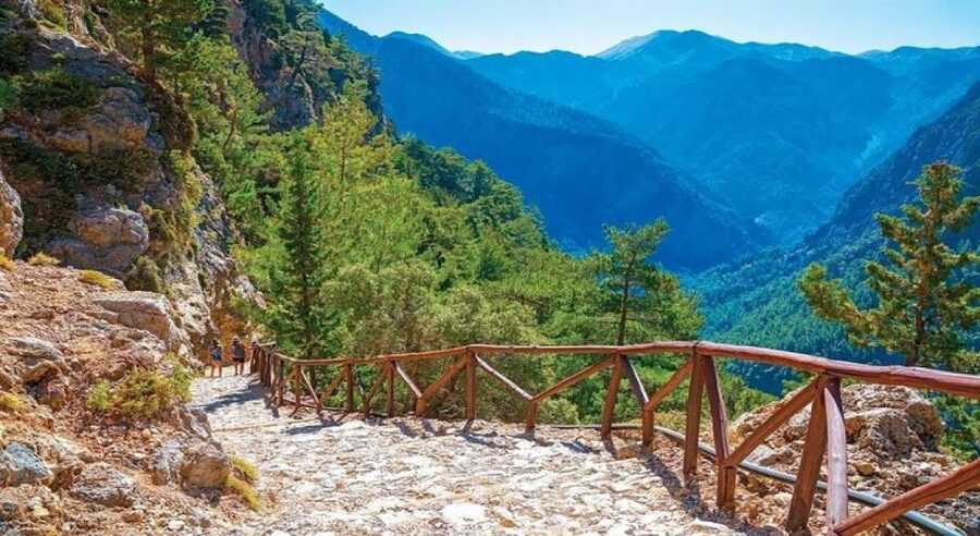 From Chania/Rethymno: Samariá Gorge Guided Hike with Pickup - Ferry to Sougia, then the long ride home