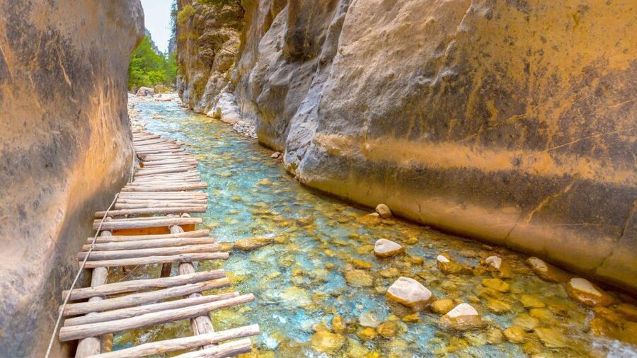From Chania: Samariá Gorge Guided Hike - The ferry to Sougia and the return to Chania