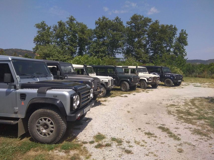 From Chania: White Mountains Land Rover Safari - Coffee, mountain tea, and a slower sort of sightseeing