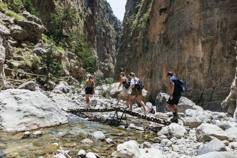 From Heraklion,Agia Pelagia,Malia: Samaria Gorge Guided Trip - The early bus ride from Heraklion and the resorts