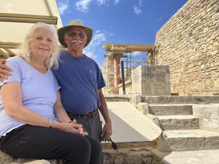 From Heraklion: Cave of Zeus & Knossos Palace Private Tour - Knossos Palace and the Minoan story