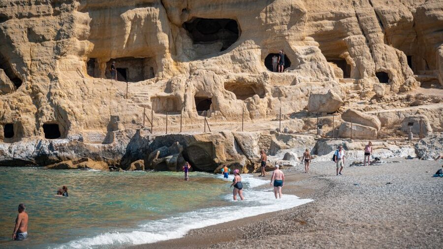 From Heraklion: Day Trip to Matala Hippie Beach and Caves - Why Matala feels different from a normal beach day