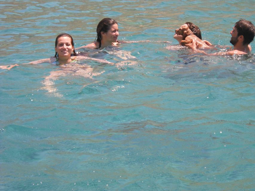 From Heraklion: Dia Island Private Sailing Trip - Swimming and snorkeling in Saint George Bay