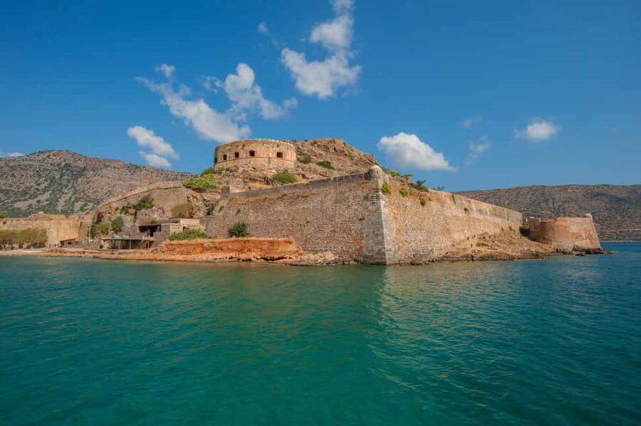 From Heraklion: Elounda, Kolokitha, and Spinalonga Boat Trip - Cruising past Spinalonga Island
