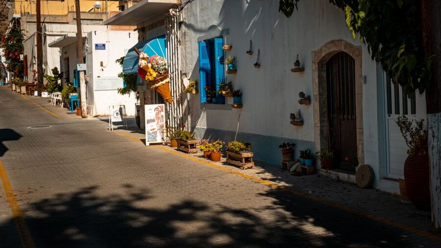 From Heraklion: Kritsa & Myrtos Villages East & South Crete - Kritsa’s old lanes and handmade textiles
