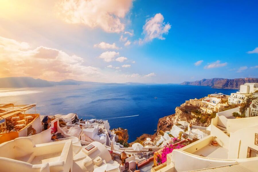 From Heraklion/Rethymno: Santorini Cruise with Pickup - Fira: a second view with less time to spare