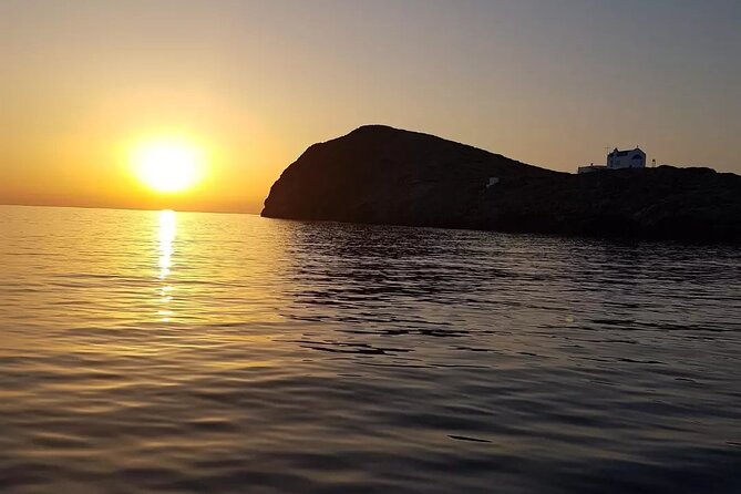 From Heraklion:Small group 5,5h Sunset Sailing trip to Dia Island - Leaving Heraklion at 3:15 pm