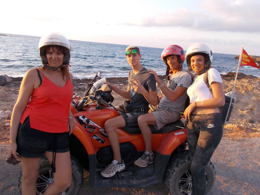 From Hersonissos/Malia: Guided Sunset Quad Safari - What the three-hour route actually includes