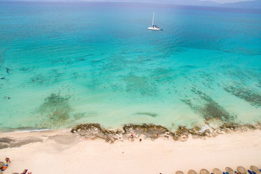 From Ierapetra: Cruise to Chrissi Island with Swimming - The swimming stop near the beach
