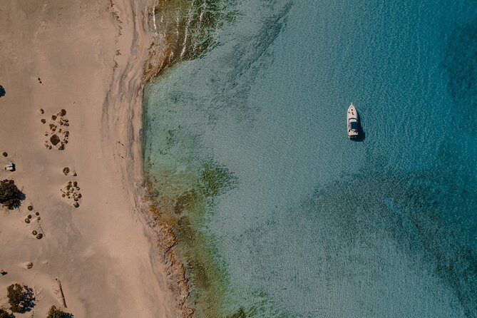 From Ierapetra: Day Cruise with Luxury Yacht to Chrissi island - First stop: two hours on the Chrissi Island beach