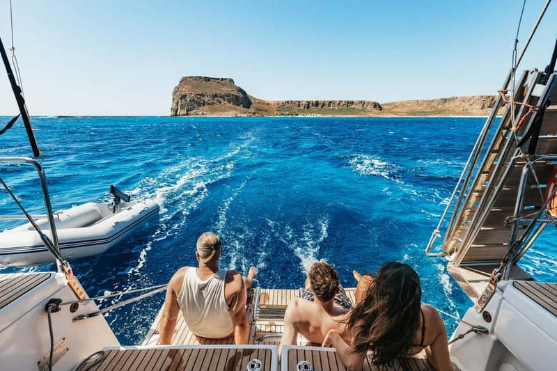 From Kissamos: Balos Gramvousa Sailing Cruise with Lunch - Gramvousa Island and the climb to the castle