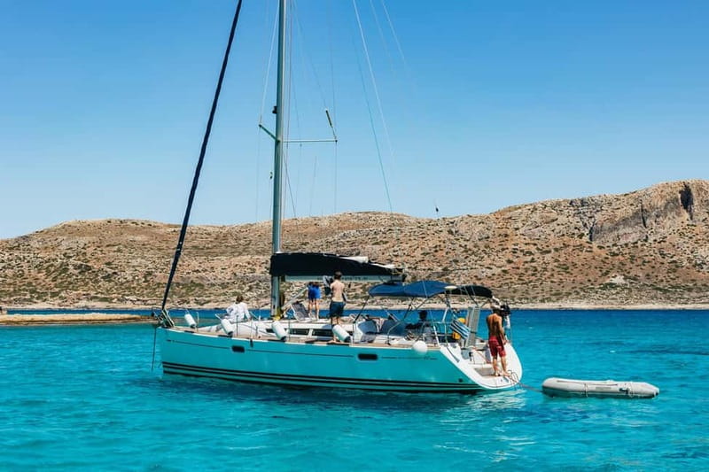 From Kissamos: Balos Gramvousa Sailing Cruise with Lunch - Balos Beach and the clear lagoon