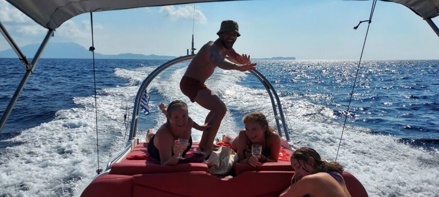 From Kissamos Port: Balos and Gramvousa Private RIB Cruise - What the RIB ride feels like