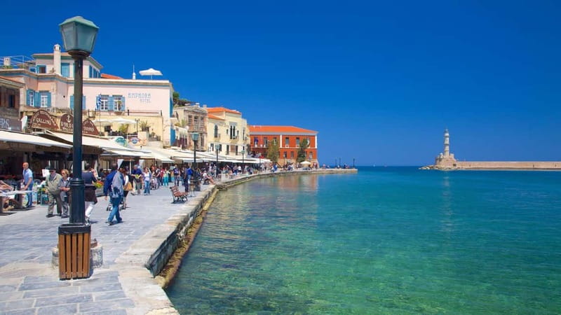From Rethymno: Chania City Day Trip - The morning pickup from Rethymno