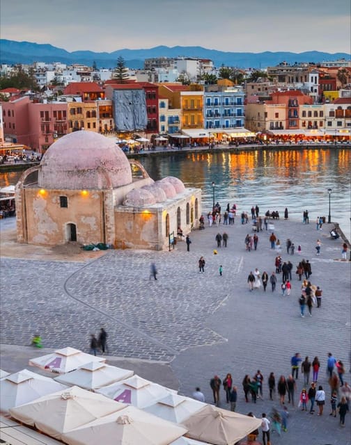 From Rethymno: Day trip to CHANIA CITY - KOURNAS LAKE - Leaving Rethymno for western Crete