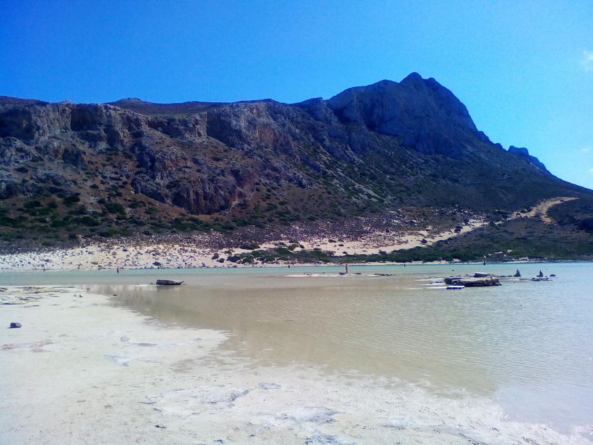 From RETHYMNO: Day trip to ELAFONISI - The north coast and distant Chania views