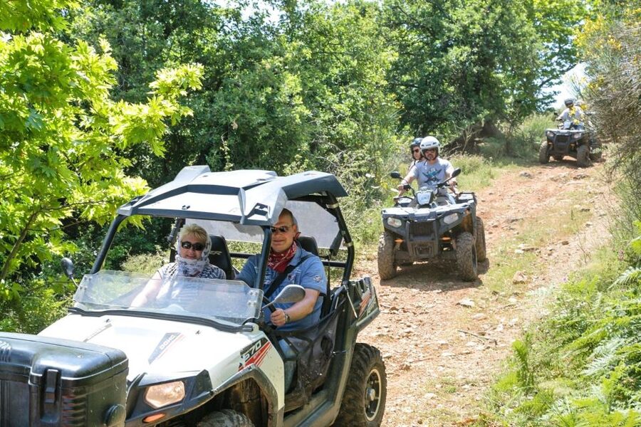From Rethymno: Half-Day Off-Road Buggy Safari - Coffee at Gidospito above Potami Lake