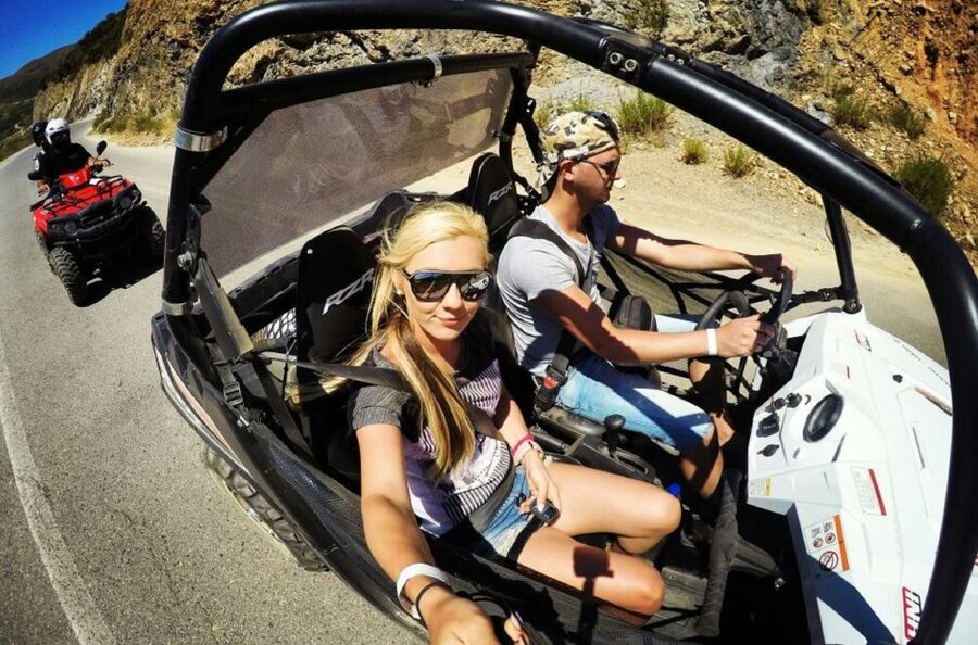 From Rethymno: Half-Day Off-Road Buggy Safari - How much buggy time do you get?