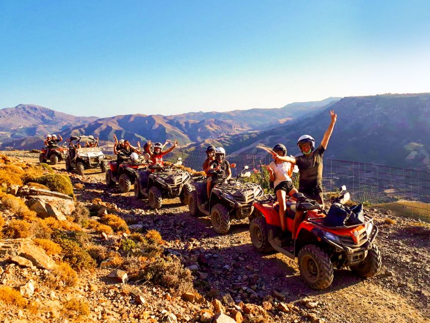 From Rethymno: Half-Day Quad Bike Safari - Prassies, sandwiches, and the final stretch