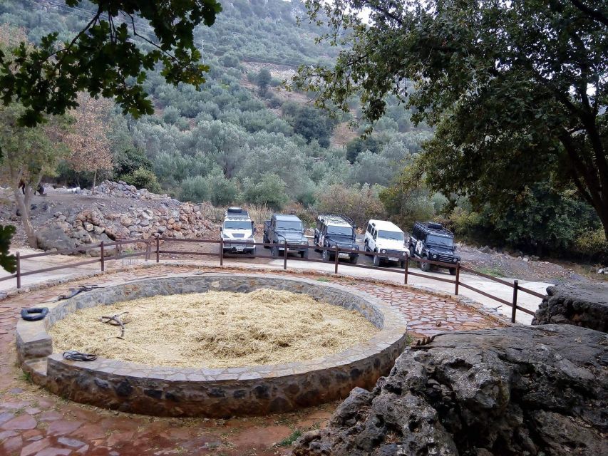 From Rethymno: Off-Road Vehicle Safari with Lunch - Wine at Klados Winery in Panormos