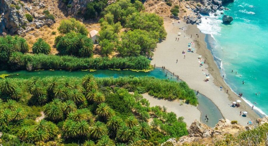 From Rethymno: Preveli Palm Beach and Kourtaliotiko Day Trip - Kourtaliotiko Gorge: dramatic views with a demanding walk
