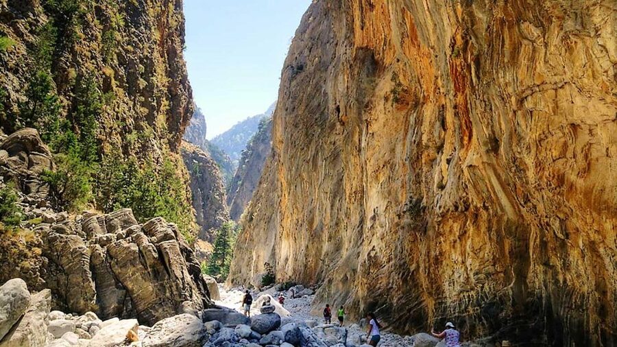 From Rethymno: Samariá Gorge Full-Day Hike - The Iron Gates and the narrowest part of the route