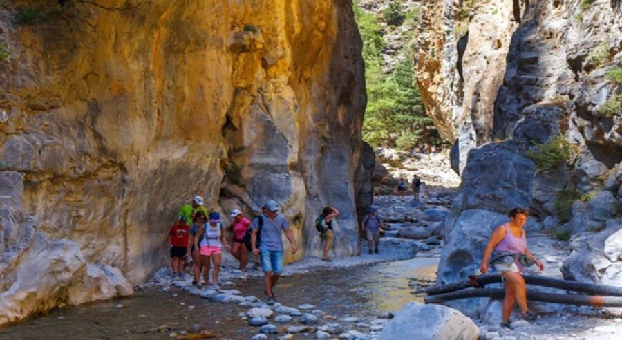 From Rethymno: Samariá Gorge Full-Day Hike - Agia Roumeli: swim, lunch, and a proper rest