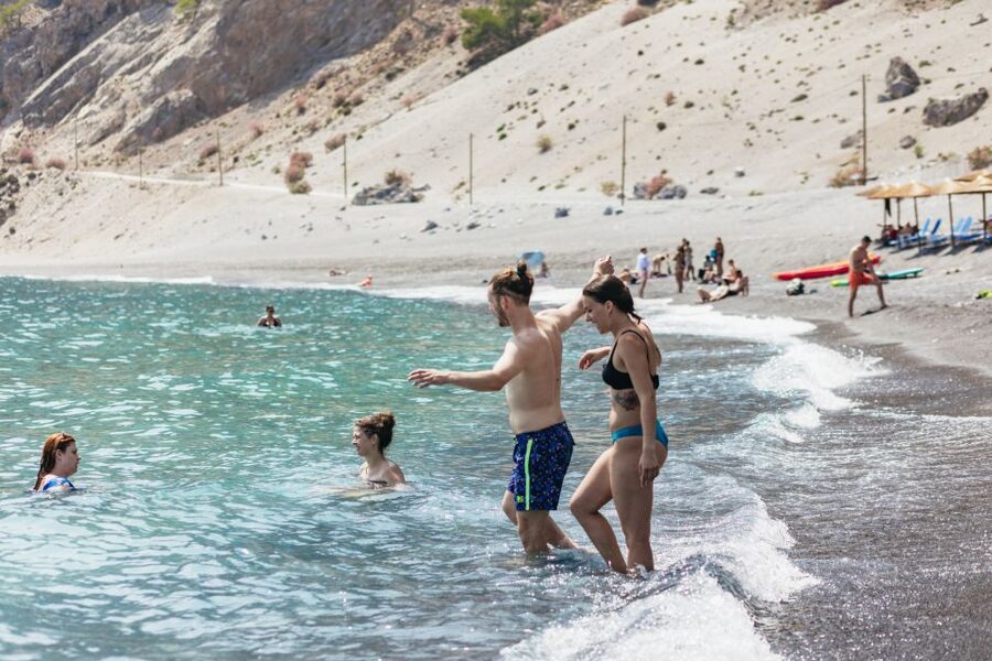 From Rethymno: Samaria Gorge Full-Day Trek, Pickup & Guide - Reaching Agia Roumeli and earning the sea