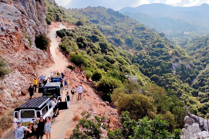 Full-Day Jeep Safari Tour with Cooking Lesson - Aposelemis Dam and the submerged village of Sfendili