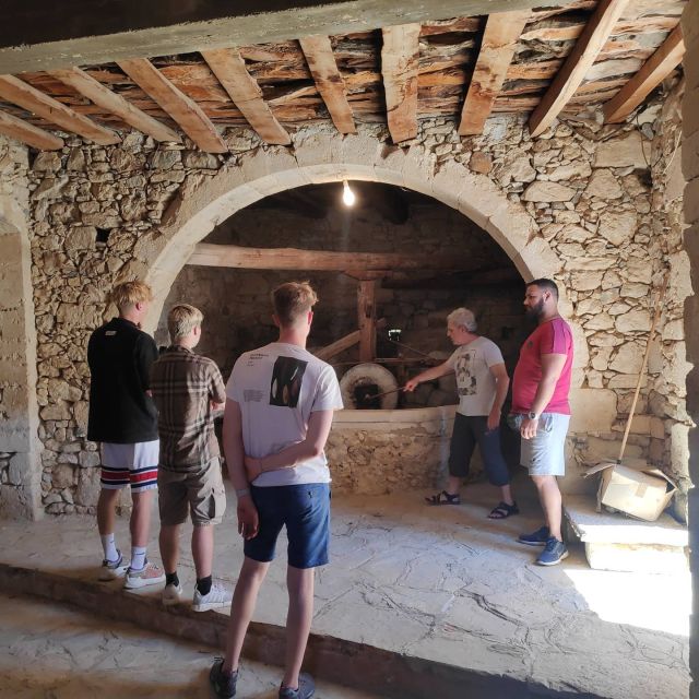 Georgioupolis Quad ATV Safari - The old olive mill in a traditional village
