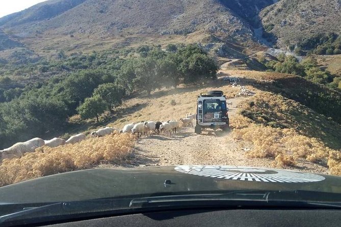 Georgioupolis Safari Off Road Tours Outdoor Activities Land Rover Defender - Sfakia combines a castle story, swimming, and lunch