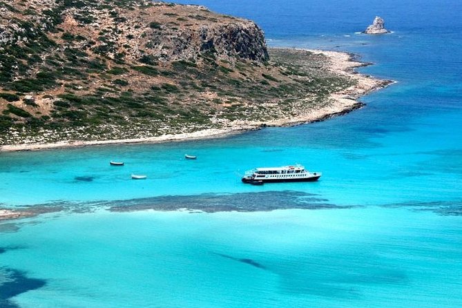 GRAMVOUSA and BALOS Boat & Beach & Lunch on CRETE - Balos Lagoon, reached from the boat