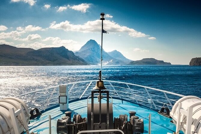 GRAMVOUSA and BALOS Boat & Beach & Lunch on CRETE - Lunch on the boat, with a timing catch