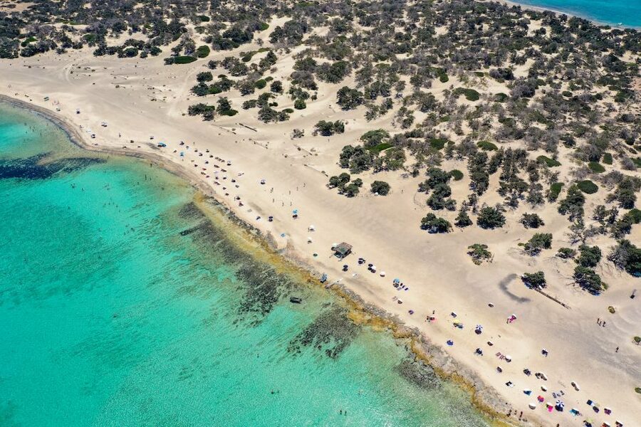 Heraklion:Cruise to Chrissi island natural park with pick up - Food and drinks on the boat