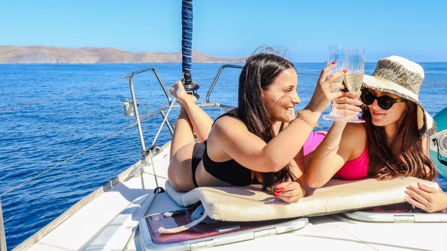 Heraklion: Dia Island Sailboat Cruise with Swimming and Meal - Transport From Crete’s Resort Areas