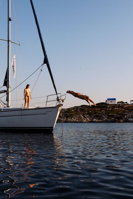 Heraklion: Dia Island Sailing Cruise with Snorkeling - Food, drinks, and the feel onboard