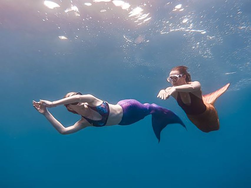 Heraklion: Diving, Swimming, and Snorkeling like a Mermaid - Agia Pelagia: lesson first, bay second