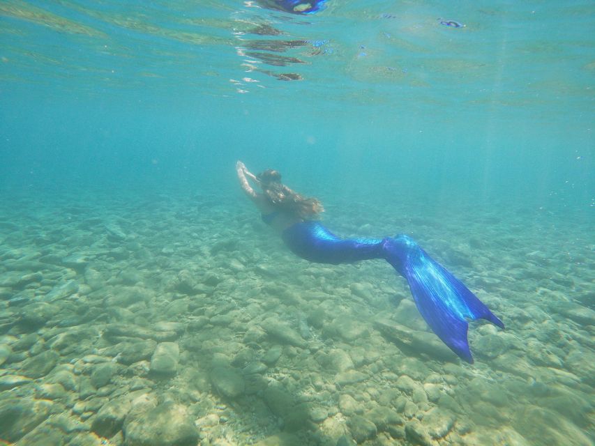 Heraklion: Diving, Swimming, and Snorkeling like a Mermaid - What the mermaid tail actually changes