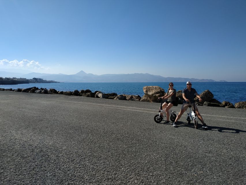Heraklion: Ecobike Sightseeing Tour with Greek Meze - Key points to know before booking