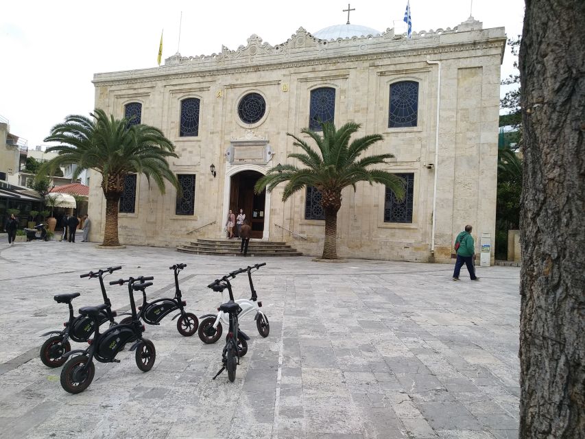 Heraklion: Ecobike Sightseeing Tour with Greek Meze - Who should book this Heraklion tour?