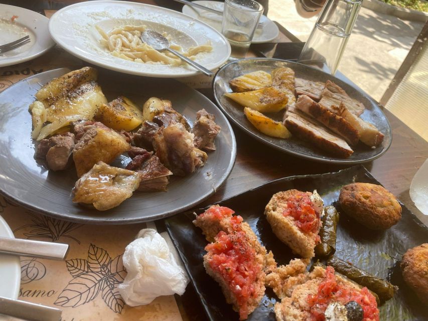 Heraklion: Ecobike Tour with Food tasting - Agios Minas Cathedral and the first serious food stop