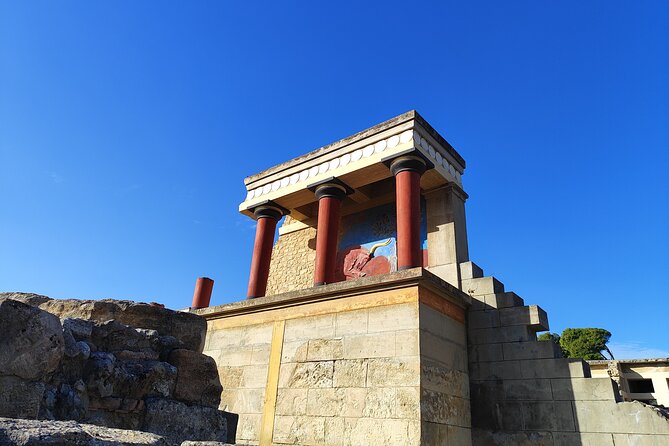Heraklion Half-Day Tour | Cruise Friendly | Knossos & Top Sights - Cretan wine with a Lyrarakis tasting