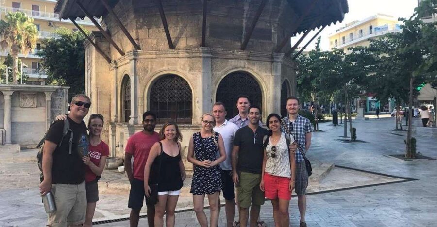 Heraklion: History & Culture Walking Tour with Food Tasting - Meeting local shop owners