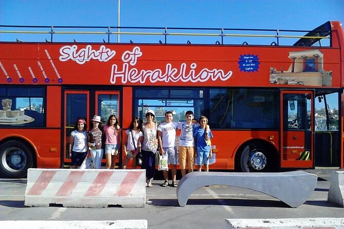 Heraklion Hop-On Hop-Off Bus Tour - Museums and city-center stops