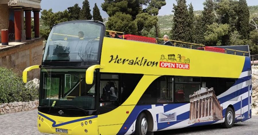Heraklion: Hop-on Hop-off Open Top Bus Sightseeing Tour - Venetian Walls and Jesus Gate