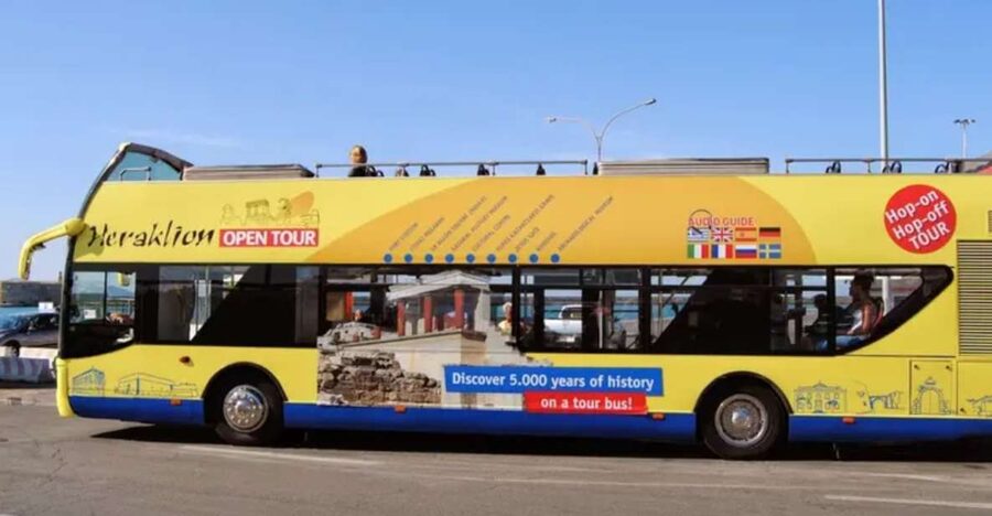 Heraklion: Hop-on Hop-off Open Top Bus Sightseeing Tour - Museums, Markets, and the Old Town