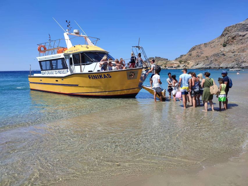 Heraklion: Preveli By Boat, Damnoni & Kourtaliotiko Springs - The guide can make a long day easier