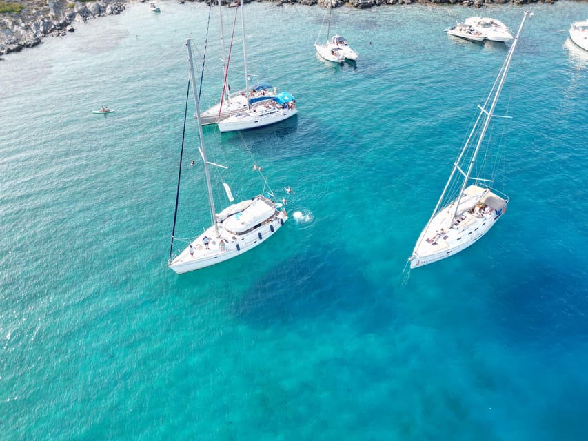 Heraklion: Sailing Cruise to Dia Island with Drinks and Meal - A Greek lunch prepared while you swim