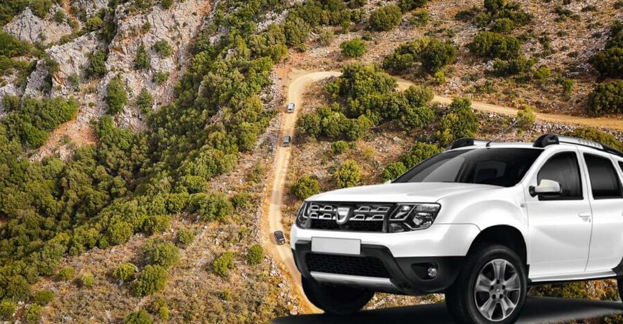 Heraklion: Self-Driving 4X4 Jeep Off-Road Tour with Lunch - Old waterworks and a coffee break in Kastamonitsa